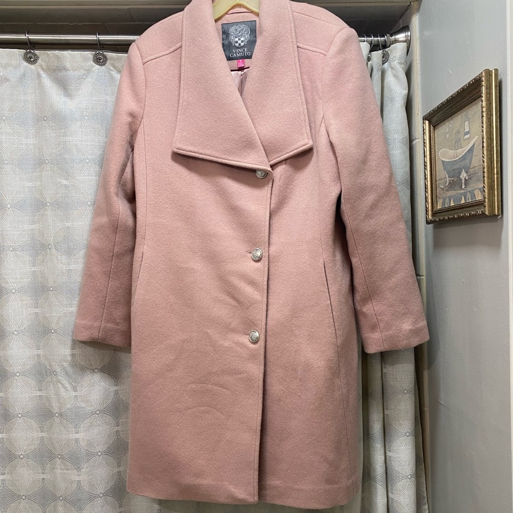 Pink Vince Camuto coat